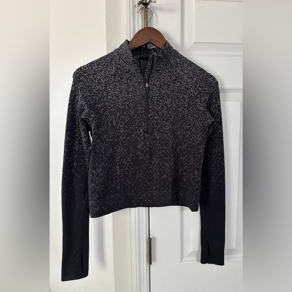 Lululemon Rest Less Cropped Half-Zip size 6